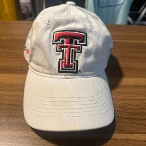 White and red Texas Tech University Pro Petro Hat